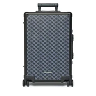 Walizki - Walizka kabinowa KARL LAGERFELD Voyage A1M30482 Granatowy - miniaturka - grafika 1