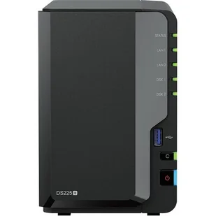 Serwer plików SYNOLOGY DiskStation DS225+ 2GB RAM - Serwery plików NAS i macierze dyskowe - miniaturka - grafika 1