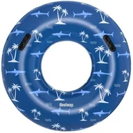 Kolorowanki, wyklejanki - Koło do pływania niebieskie 119cm - Bestway - miniaturka - grafika 1