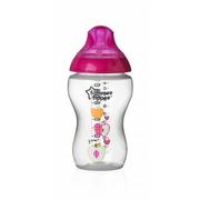 Butelki dla niemowląt - Tommee Tippee Butelka dekorowana 340 ml Girl - miniaturka - grafika 1