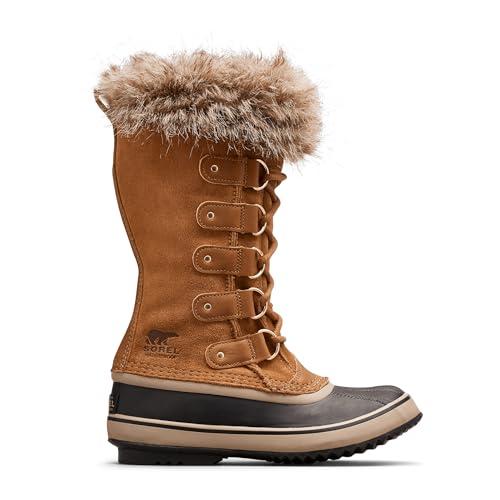 Sorel Damskie wodoodporne śniegowce Joan of Arctic Camel Brown/Black, 37 EU, Wielbłądzi brązowy czarny, 37 EU