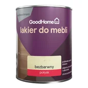 Lakiery do drewna - GoodHome Lakier do mebli bezbarwny połysk 0,75 l - miniaturka - grafika 1