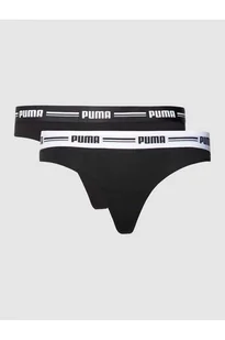 Stringi z elastycznym pasem z logo - Puma - Majtki damskie - miniaturka - grafika 1