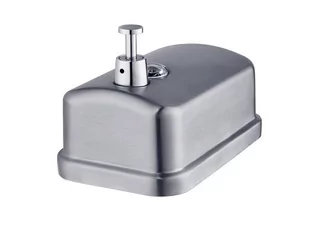 Sanjo metalowy dozownik mydła w płynie 500 ml SD500MBS - Mydelniczki i dozowniki mydła - miniaturka - grafika 2