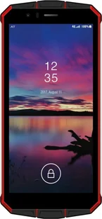 Maxcom MS 507 3/32GB Czarno-czerwony - Telefony komórkowe - miniaturka - grafika 1