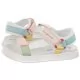 Sandały damskie - Sandały Velcro Sandal White/Multicolor T3A2-32768-0371 X256 (TH744-a) Tommy Hilfiger - grafika 1