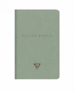 Zeszyt Clairefontaine Flying Spirit B6, linie, zielony - Zeszyty szkolne - miniaturka - grafika 1