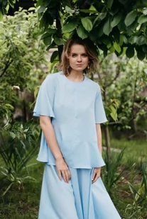 Bluza z falbankami - Bluzy damskie - miniaturka - grafika 1