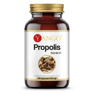 YANGO Yango Propolis Ekstrakt 4:1 90 k YA0992 - Suplementy naturalne - miniaturka - grafika 1