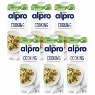 Produkty wegańskie i wegetariańskie - Alpro Kulinarne sojowe Cooking - alternatywa śmietany Zestaw 6 x 1 l - miniaturka - grafika 1