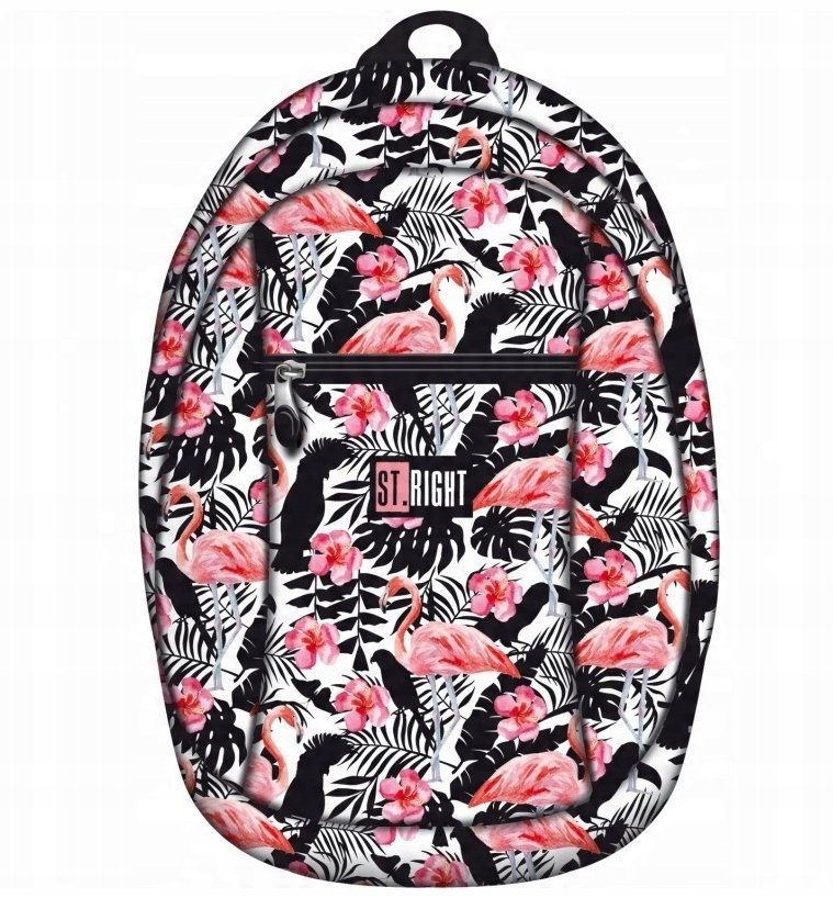 Plecak szkolny St. Majewski Stright Flamingo Pink
