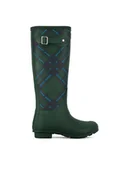 Kalosze damskie - Hunter Kalosze HFRW0001242 Zielony - miniaturka - grafika 1