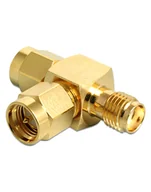 Adaptery i przejściówki - Delock SI.SI.ADAPTER SMA M >SMA M >SMA F (88710) - miniaturka - grafika 1