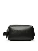 Kosmetyczki, organizery i kuferki - Calvin Klein Kosmetyczka Ck Set Washbag K50K509990 Czarny - miniaturka - grafika 1
