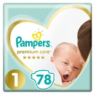 Pieluchy - Pampers Premium Care 1 Newborn 78szt. - miniaturka - grafika 1