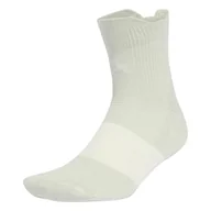 Skarpetki damskie - adidas Skarpety Mid High, Lniana zieleń/złamana biel Mel, X-Large - miniaturka - grafika 1