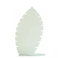 Biżuteria - akcesoria - Stojak na biżuterię z pleksi Liść – Szroniony - miniaturka - grafika 1