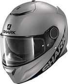 Kaski motocyklowe - Shark, Kask motocyklowy Spartan matowy antracytowy, S - miniaturka - grafika 1