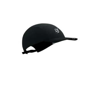 COMPRESSPORT Czapka biegowa 5 PANEL LIGHT CAP black - Czapki i chusty sportowe męskie - miniaturka - grafika 1
