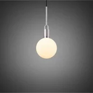 Lampy sufitowe - Lampa wisząca Forked Pendant Medium Opal Smoked Stalowa - miniaturka - grafika 1