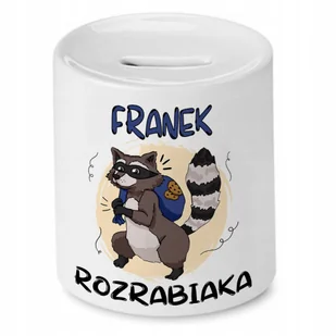 Skarbonka 330 ml Dla Franka Syna Dziecka Prezent z Nadrukiem ze Zdjęciem - Skarbonki - miniaturka - grafika 1
