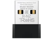 Karty sieciowe - Bezprzewodowa sieciowa MERCUSYS MA20N Wi-Fi 5 AC650 - miniaturka - grafika 1