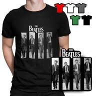 Koszulki męskie - KOSZULKA T-SHIRT MĘSKI WZORY WYBÓR - THE BEATLES ROCK METAL MUZYKA - S - miniaturka - grafika 1