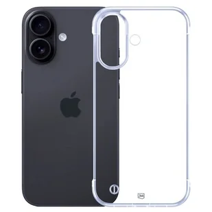 Etui 3MK Just20g Clear Case do Apple iPhone 16 Plus Transparentny - Etui i futerały do telefonów - miniaturka - grafika 1