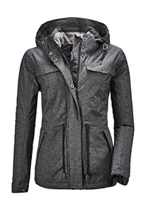 G.I.G.A. DX Damska kurtka funkcyjna Limitlos Wmn Jck A Casual z odpinanym kapturem niebieski Denim antracyt 44 - Kurtki damskie - miniaturka - grafika 1