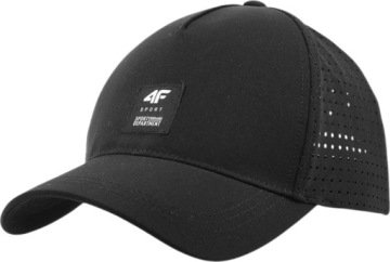 Czapka Z Daszkiem Męska 4F M275 Czarna 4FWSS24ACABM275 20S r M