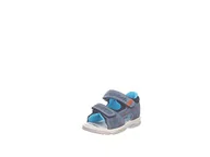 Buty dla chłopców - Lurchi Sandały dla niemowląt GANI, niebieskie, rozmiar 26 EU, niebieski, 26 EU - miniaturka - grafika 1