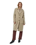 Płaszcze damskie - Minus Damski płaszcz wełniany Sally Cobblestone, 12, Cobblestone, 38 - miniaturka - grafika 1
