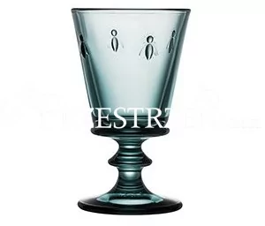 KIELISZKI DO WINA La Rochere - ABEILLE - Pszczoła - BŁĘKITNE, KPL. 6 SZTUK - Kieliszki - miniaturka - grafika 1