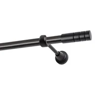 Karnisze - Karnisz DECASTYL Techno Pojedynczy 400 cm Czarny - miniaturka - grafika 1