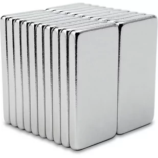 Mocny Magnes Neodymowy Płytkowy 10X5X1Mm, 20 Szt. - Dekoracje domu - miniaturka - grafika 1