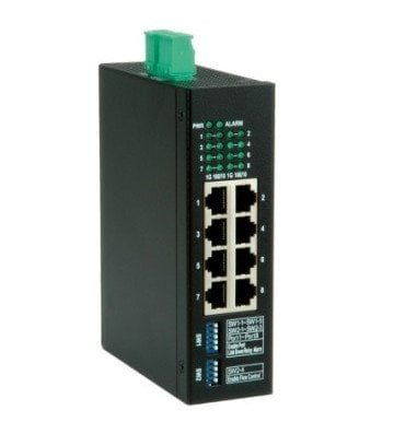 ROLINE Industrie Gigabit Switch, 8x RJ-45 21.13.1163