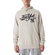 Bluzy męskie - New Era Męska bluza z kapturem MLB Retro Grphc Os Neyyan Stnnvy New York Yankees - miniaturka - grafika 1