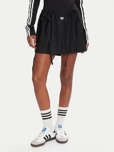 adidas Spódnica mini Ribbon JX2554 Czarny Regular Fit - Spódnice - miniaturka - grafika 1
