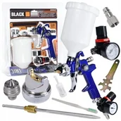 Pistolety malarskie - Pistolet Lakierniczy Do Malowania Malarski 2 Dysze Hvlp 600ML 1,4 mm 1,7 mm - miniaturka - grafika 1
