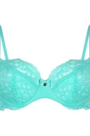 Biustonosze - Hunkemöller Biustonosz nieusztywniany z fiszbinami Marine Zielony - miniaturka - grafika 1