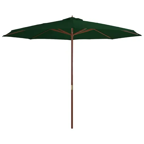 Parasol UV 350x256 cm, zielony