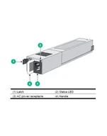 Pozostałe akcesoria sieciowe - Moduł zasilający HPE A58x0AF 650W AC JC680A - miniaturka - grafika 1
