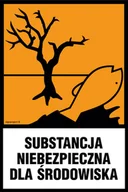 Systemy ekspozycyjne i znaki informacyjne - LB010 SUBSTANCJA NIEBEZPIECZNA DLA ŚRODOWISKA, FN - FOLIA SAMOPRZYLEPNA; (250X375MM) - miniaturka - grafika 1