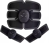 Masażery - SPORTOWY ELEKTROSTYMULATOR MIĘŚNI BRZUCHA, UD I RAMION - miniaturka - grafika 1