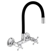 Baterie kuchenne - Bateria kuchenna ścienna elastyczna wylewka kran - Yoka - miniaturka - grafika 1