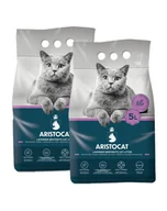 Żwirek dla kotów - ARISTOCAT Bentonite Plus żwirek bentonitowy lawendowy 10 l (2 x 5 l) - - miniaturka - grafika 1