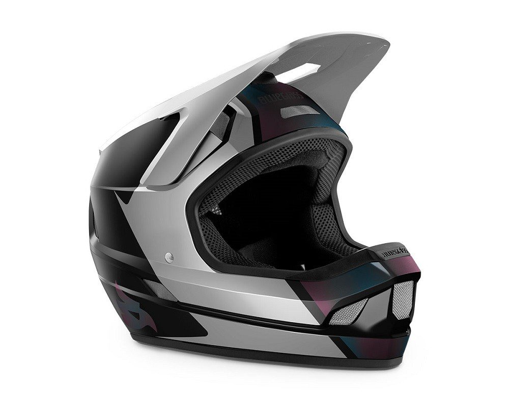 Kask rowerowy Bluegrass LEGIT biało-czarny matowy, rozmiar L 58-60 cm