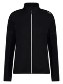 Kurtki damskie - CMP Kurtka polarowa w kolorze czarnym - miniaturka - grafika 1