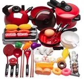 Zabawy w naśladowanie dorosłych - AKCESORIA KUCHENNE GARNKI NACZYNIA DLA DZIECI - miniaturka - grafika 1