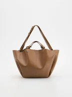 Torebki damskie - Reserved - Torebka shopper - brązowy - miniaturka - grafika 1